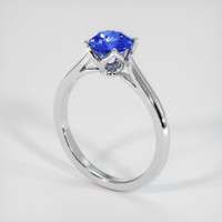 1.41 Ct. Sapphire Ring, 18K White Gold 2