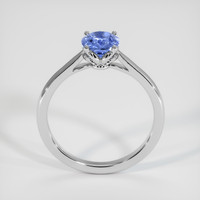 1.68 Ct. Blue Sapphire Ring, 18K White Gold 3