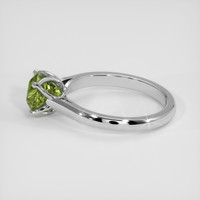 1.67 Ct. Bi Color Sapphire Ring, 18K White Gold 4