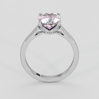 3.17 Ct. Purple Sapphire Ring, 18K White Gold 3