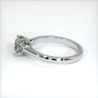 1.11 Ct. Sapphire Ring, 18K White Gold 4