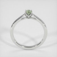 0.47 Ct. Sapphire Ring, 18K White Gold 3