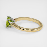 1.23 Ct. Gemstone Ring, 14K White & Yellow 4