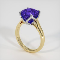 5.05 Ct. Gemstone Ring, 14K White & Yellow 2