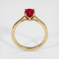 1.27 Ct. Ruby Ring, 10K Yellow Gold 3