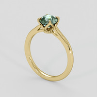 1.55 Ct. Bi Color Sapphire Ring, 10K Yellow Gold 2