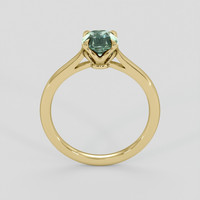 1.55 Ct. Bi Color Sapphire Ring, 10K Yellow Gold 3