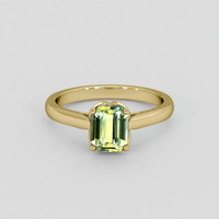 1.70 Ct. Bi Color Sapphire Ring, 10K Yellow Gold 1
