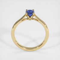 0.75 Ct. Sapphire Ring, 14K Yellow Gold 3