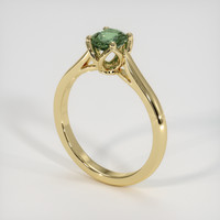 0.73 Ct. Gemstone Ring, 14K Yellow Gold 2