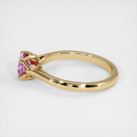 0.67 Ct. Sapphire Ring, 14K Yellow Gold 4