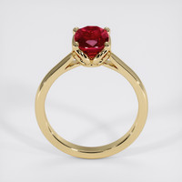 1.89 Ct. Ruby Ring, 14K Yellow Gold 3