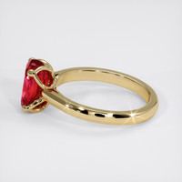 1.89 Ct. Ruby Ring, 14K Yellow Gold 4