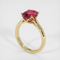 Ruby Ring 3.09 Ct. 14K Yellow Gold Preview