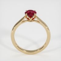 0.94 Ct. Ruby Ring, 14K Yellow Gold 3