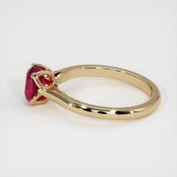 1.15 Ct. Ruby Ring, 14K Yellow Gold 4