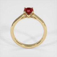 1.05 Ct. Ruby Ring, 14K Yellow Gold 3
