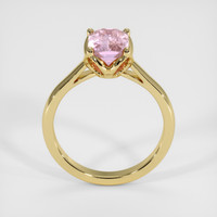 2.15 Ct. Pink Sapphire Ring, 14K Yellow Gold 3