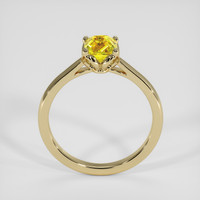 1.21 Ct. Yellow Sapphire Ring, 14K Yellow Gold 3