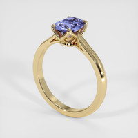 1.49 Ct. Sapphire Ring, 14K Yellow Gold 2