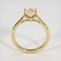 1.46 Ct. Padparadscha Sapphire Ring, 14K Yellow Gold 3