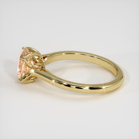 1.46 Ct. Padparadscha Sapphire Ring, 14K Yellow Gold 4