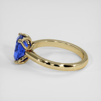 1.49 Ct. Blue Sapphire Ring, 14K Yellow Gold 4