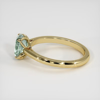 2.01 Ct. Sapphire Ring, 14K Yellow Gold 4