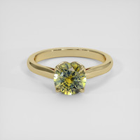 1.96 Ct. Bi Color Sapphire Ring, 14K Yellow Gold 1