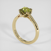 1.96 Ct. Bi Color Sapphire Ring, 14K Yellow Gold 2