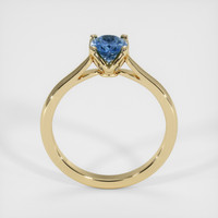 0.99 Ct. Sapphire Ring, 14K Yellow Gold 3