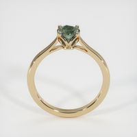 0.65 Ct. Sapphire Ring, 14K Yellow Gold 3