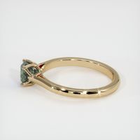 0.65 Ct. Sapphire Ring, 14K Yellow Gold 4
