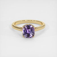 2.10 Ct. Sapphire Ring, 14K Yellow Gold 1