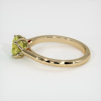 1.17 Ct. Sapphire Ring, 14K Yellow Gold 4