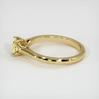 0.87 Ct. Sapphire Ring, 14K Yellow Gold 4