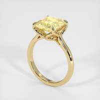 4.00 Ct. Sapphire Ring, 14K Yellow Gold 2