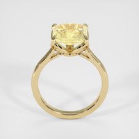 4.00 Ct. Sapphire Ring, 14K Yellow Gold 3
