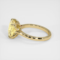 4.00 Ct. Sapphire Ring, 14K Yellow Gold 4
