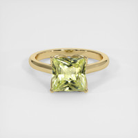 3.21 Ct. Sapphire Ring, 14K Yellow Gold 1