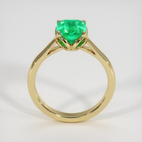 1.74 Ct. Emerald Ring, 18K Yellow Gold 3