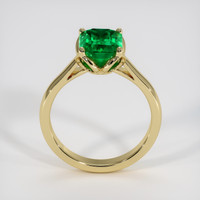 1.97 Ct. Emerald Ring, 18K Yellow Gold 3