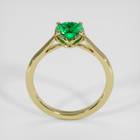 1.46 Ct. Emerald Ring, 18K Yellow Gold 3