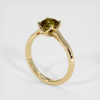 1.34 Ct. Gemstone Ring, 18K Yellow Gold 2