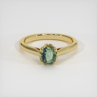 0.73 Ct. Gemstone Ring, 18K Yellow Gold 1