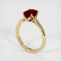 2.10 Ct. Gemstone Ring, 18K Yellow Gold 2