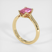 1.24 Ct. Sapphire Ring, 18K Yellow Gold 2
