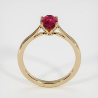 1.15 Ct. Ruby Ring, 18K Yellow Gold 3
