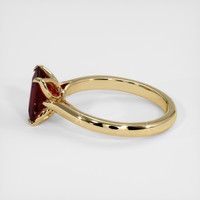 1.56 Ct. Ruby Ring, 18K Yellow Gold 4