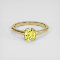 1.21 Ct. Yellow Sapphire Ring, 18K Yellow Gold 1